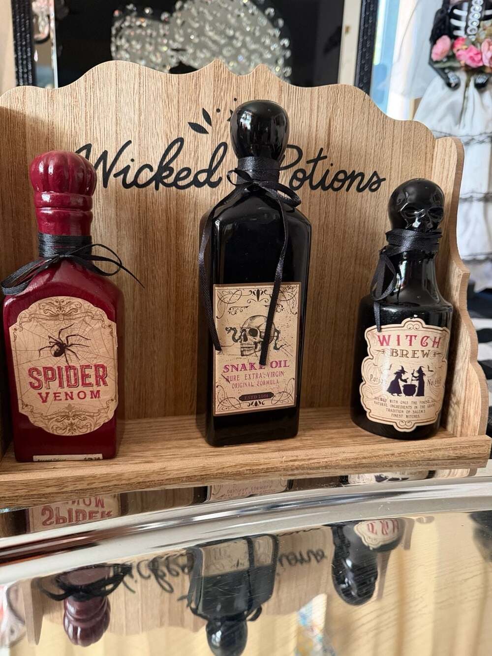 Wicked Potions Snake Oil Bottle Set